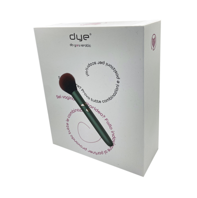 Vibratore a forma di Pennello da Trucco Potente e Tascabile