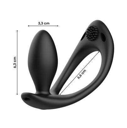 Plug Anale Vibrante con Telecomando | 10 Vibrazioni