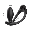 Plug Anale Vibrante Indossabile con Telecomando Vibratore Stimolatore Clitoride