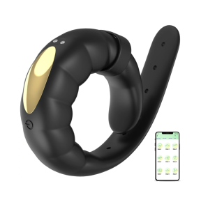 Anello Fallico Vibrante con App e Doppio Motore | 9 Vibrazioni