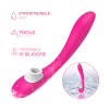 Vibratore Multifunzione con Succhia Lecca Clitoride e Punto G Squirt One Sex Toy