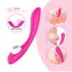 Vibratore Multifunzione con Succhia Lecca Clitoride e Punto G Squirt One Sex Toy