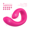 Vibratore Multifunzione Squirt Fuck Sex Toy Donna con Doppia Vibrazione Silicone