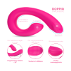 Vibratore Multifunzione Squirt Fuck Sex Toy Donna con Doppia Vibrazione Silicone