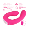 Vibratore Multifunzione Squirt Fuck Sex Toy Donna con Doppia Vibrazione Silicone
