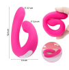 Vibratore Multifunzione Squirt Fuck Sex Toy Donna con Doppia Vibrazione Silicone