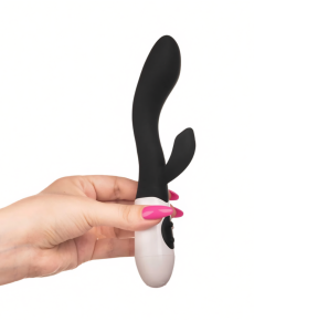 Vibratore Rabbit con Doppia Stimolazione Clitoride e Punto G 30 Vibrazioni 15+15