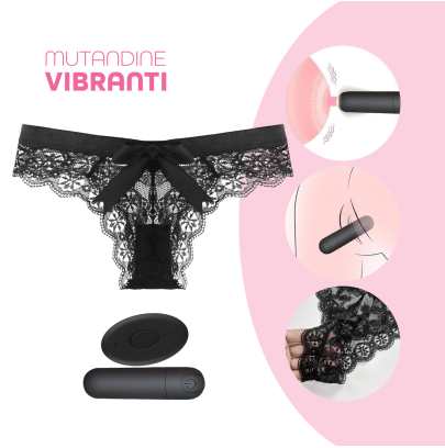 Mutandine Vibranti con Telecomando e Bullet | DoYouErotic