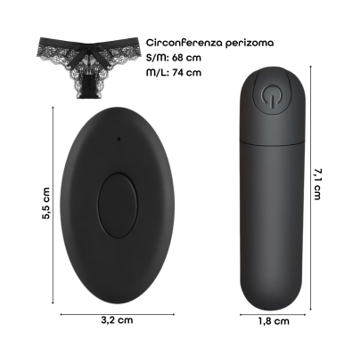 Mutandine Vibranti con Telecomando e Bullet | DoYouErotic