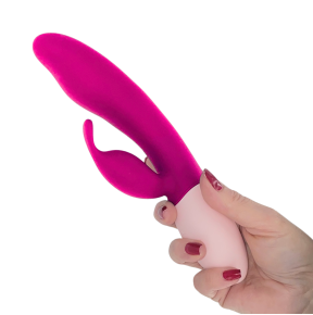 Vibratore Rabbit Doppia Stimolazione Punto G e Clitoride 10 Modalità Vibrazione