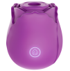 Succhia Clitoride Vibratore a Forma di Rosa Stimolatore con Suzione e Vibrazione