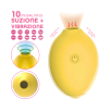 Succhia Clitoride Limone con 10 Modalità di Suzione e Vibrazione Sex Toy Donna