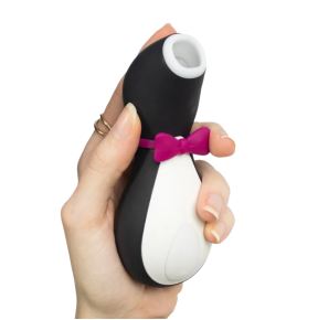 Succhia Clitoride Pinguino con 10 Modalità di Suzione e Vibrazione Sex Toy Donna