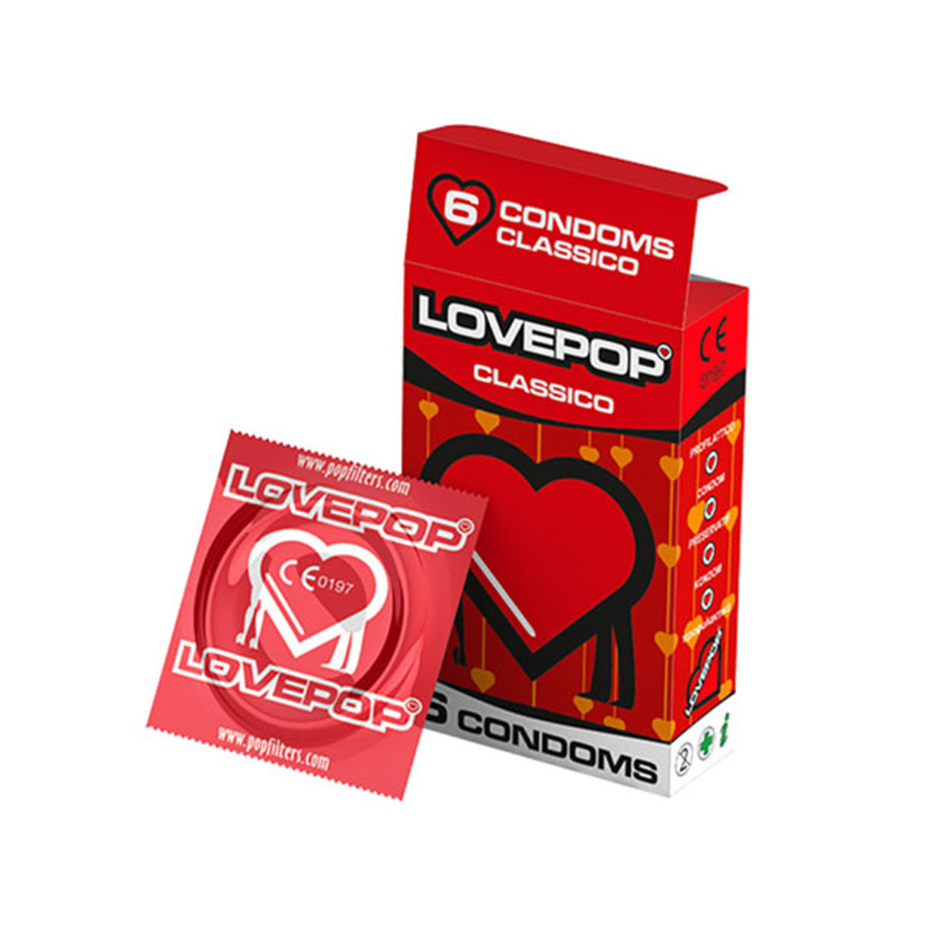 Preservativi Classici Ultra Sottili LovePopCondom