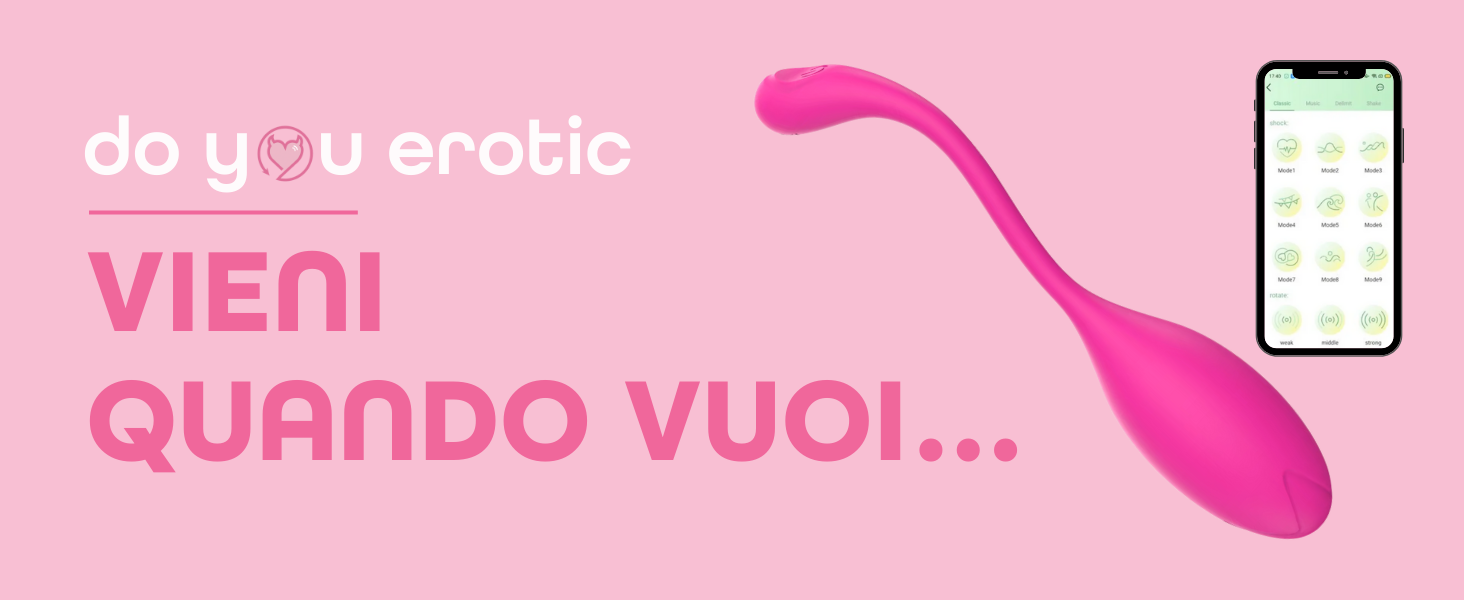 Ovetto Vibrante con App