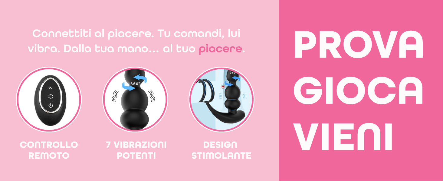Vibratore Anale